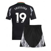 Echipament fotbal Arsenal Leandro Trossard #19 Tricou Deplasare 2024-25 pentru copii maneca scurta (+ Pantaloni scurti)